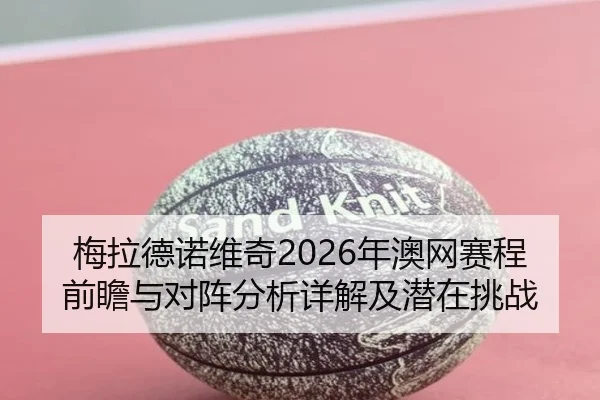 梅拉德诺维奇2026年澳网赛程前瞻与对阵分析详解及潜在挑战